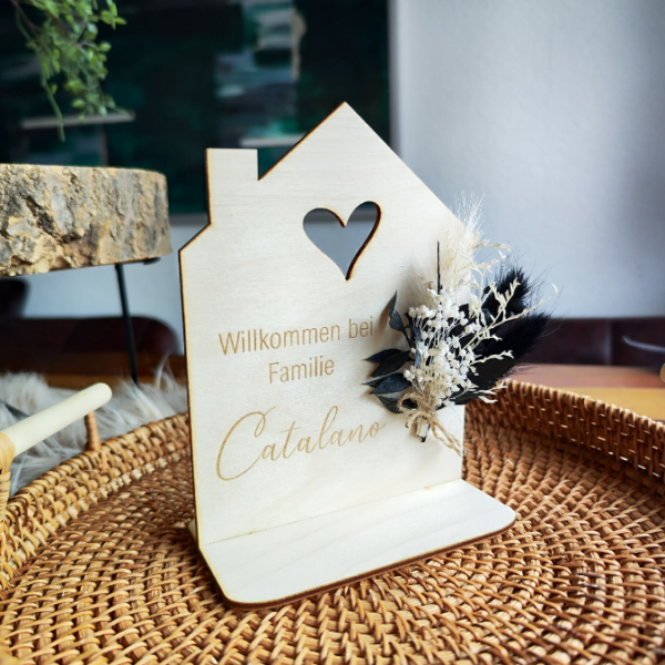 SVG Laser Datei Häuschen Herz Haus SVG Datei – Bild 2