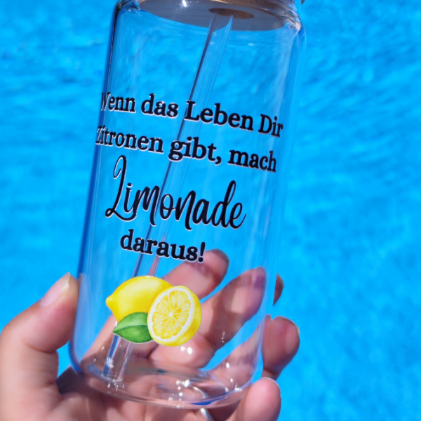 Randlose Rub On "Genieße die kleinen Dinge XXL ca. 12,5x7,5 cm" - DIN A5 – Bild 4