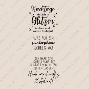 SVG Laser Datei KACKTAGE Laserdatei SVG Datei