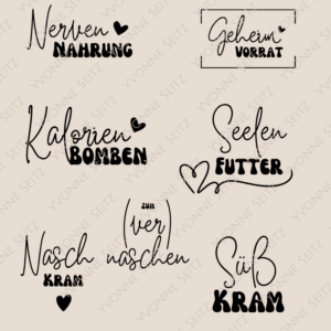 SVG Laser Datei NERVENNAHRUNG Laserdatei SVG Datei