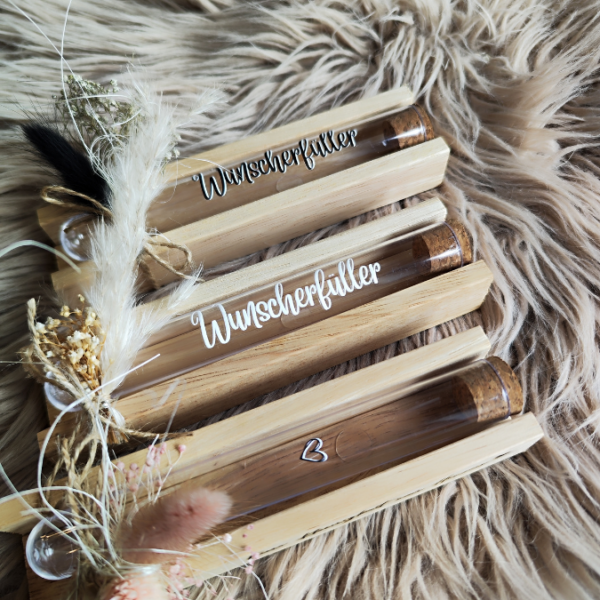 Randlose Rub On "Wunscherfüller schwarz & weiß" - DIN A5 – Bild 2
