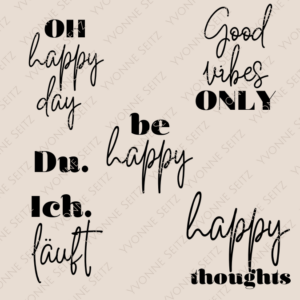 SVG Laser Datei OH HAPPY DAY Laserdatei SVG Datei