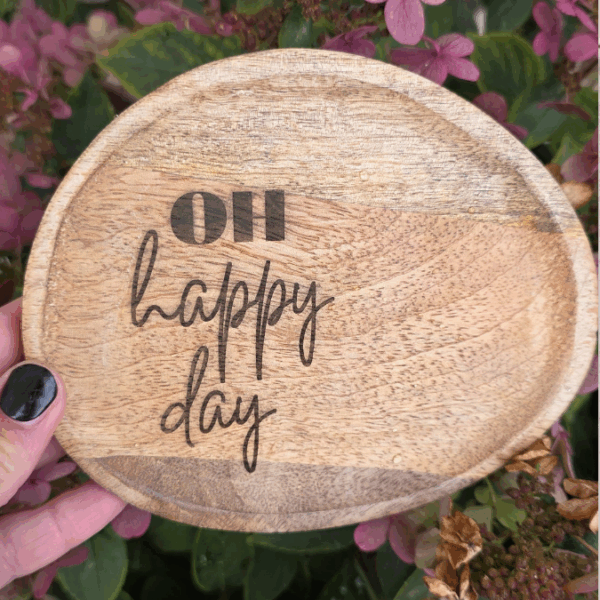 SVG Laser Datei OH HAPPY DAY Laserdatei SVG Datei – Bild 2