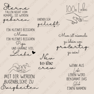 SVG Laser Datei GEBURT BABY Laserdatei SVG Datei