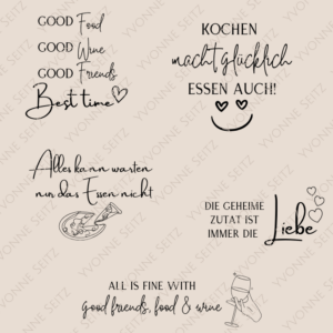 SVG Laser Datei FOOD ESSEN Laserdatei SVG Datei