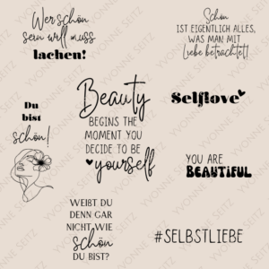 SVG Laser Datei SELBSTLIEBE Laserdatei SVG Datei