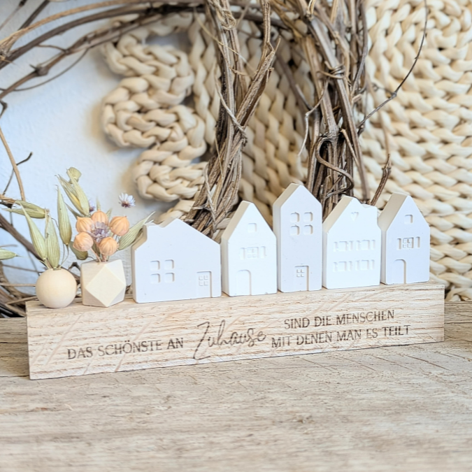 SVG Laser Datei KLÖTZCHENSCHRIFT ZUHAUSE Laserdatei SVG Datei – Bild 10
