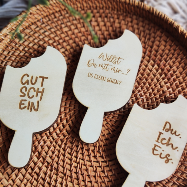 SVG Laser Datei Eis Gutscheinverpackung Geldgeschenk Gutscheine Geschenkidee SVG Datei – Bild 4