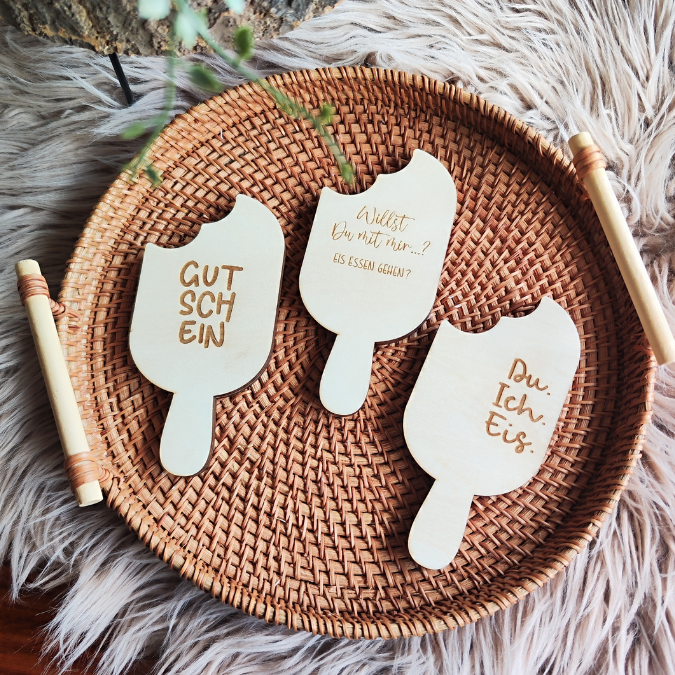 SVG Laser Datei Eis 6 Designs Gutscheinverpackung Geldgeschenk Gutscheine Geschenkidee Sommer SVG Datei – Bild 12