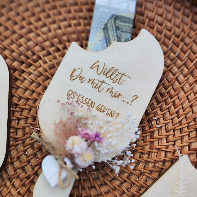 SVG Laser Datei Eis 6 Designs Gutscheinverpackung Geldgeschenk Gutscheine Geschenkidee Sommer SVG Datei – Bild 13