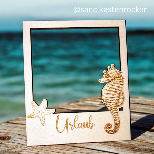 SVG Laser Datei Polaroid Urlaub Sommer Sommerurlaub SVG Datei – Bild 5