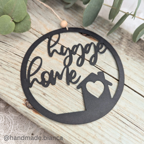 SVG Laser Datei 4er Set Kranz Türkranz Hygge Dala Dalapferd hyggehome Laserdatei SVG Datei – Bild 11