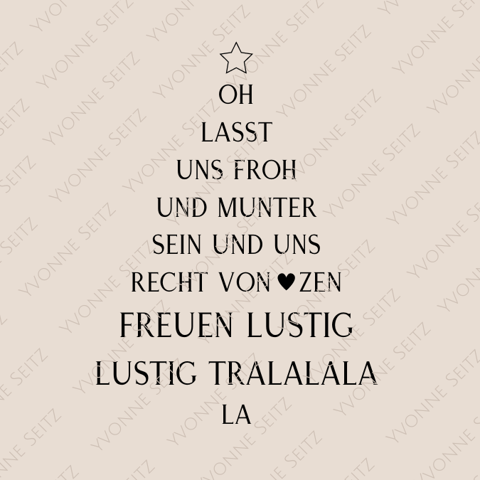 SVG Laser Datei Gravur Laserdatei Plotterdatei Weihnachtsgravuren Lasst uns froh und munter sein Lustig