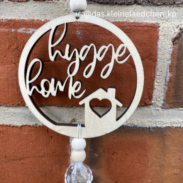 SVG Laser Datei 4er Set Kranz Türkranz Hygge Dala Dalapferd hyggehome Laserdatei SVG Datei – Bild 5