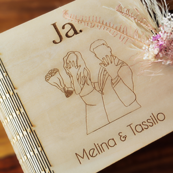 3mm UND 4mm SVG Laser Datei 4 Designs Hochzeitsbuch Fotoalbum Aufbewahrung Box für Polaroids oder Fotos SVG Datei Hochzeitsgeschenk – Bild 13