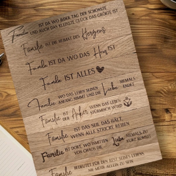 SVG Laser Datei KLÖTZCHENSCHRIFT FAMILIE Laserdatei SVG Datei – Bild 2
