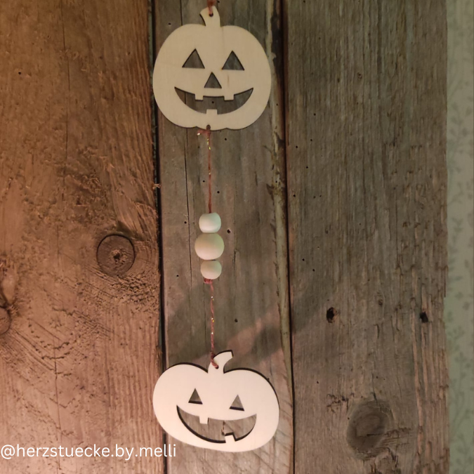 SVG Laser Datei Halloween Deko zum hängen aufhängen Girlande Laserdatei SVG Datei – Bild 5