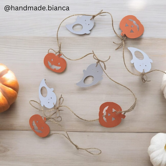 SVG Laser Datei Halloween Deko zum hängen aufhängen Girlande Laserdatei SVG Datei – Bild 4