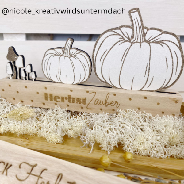 SVG Laser Datei für KLÖTZCHEN HERBST Easysticks SVG Datei – Bild 2