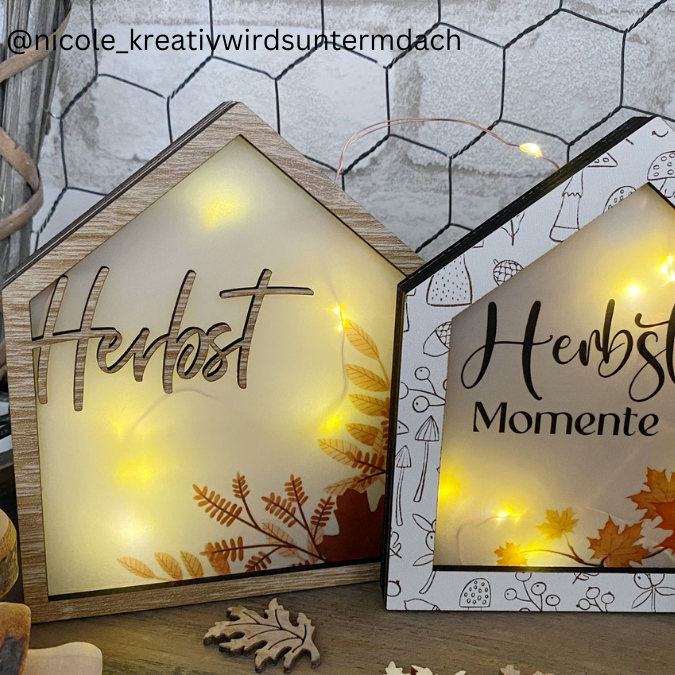 SVG Laser Datei Lichthaus Herbst für Transparentpapier inkl PDF zum ausdrucken Laserdatei SVG Datei – Bild 8