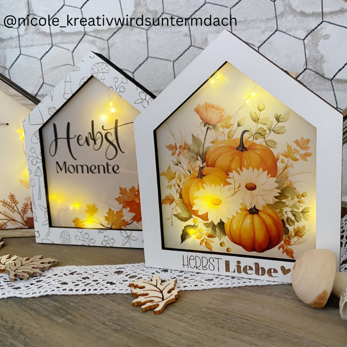 SVG Laser Datei Lichthaus Herbst für Transparentpapier inkl PDF zum ausdrucken Laserdatei SVG Datei – Bild 9