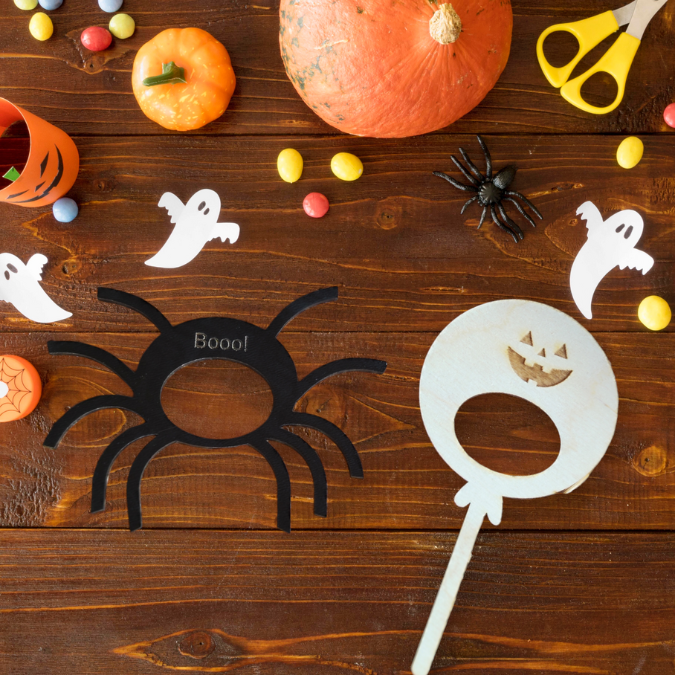 SVG Laser Datei Halloween Süßigkeiten Halter Bon Bon Halter Lolli Laserdatei SVG Datei – Bild 4