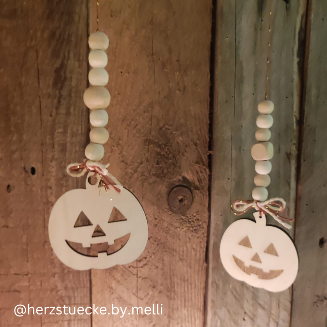 SVG Laser Datei Halloween Deko zum hängen aufhängen Girlande Laserdatei SVG Datei – Bild 7