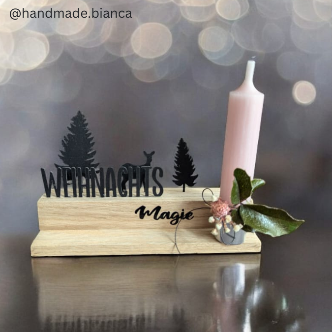SVG Laser Datei Klötzchen Set Weihnachten Winter XL Set SVG Datei – Bild 9