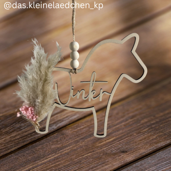 SVG Laser Datei 3er Set Dala Kränze Winter Weihnachten Skandi Scandi Dalapferd Skandinavian living Scandihome Reh Hej God Jul Dala Pferde – Bild 16