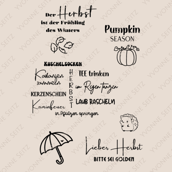 SVG Laser Datei HERBST 2.0 SVG Datei