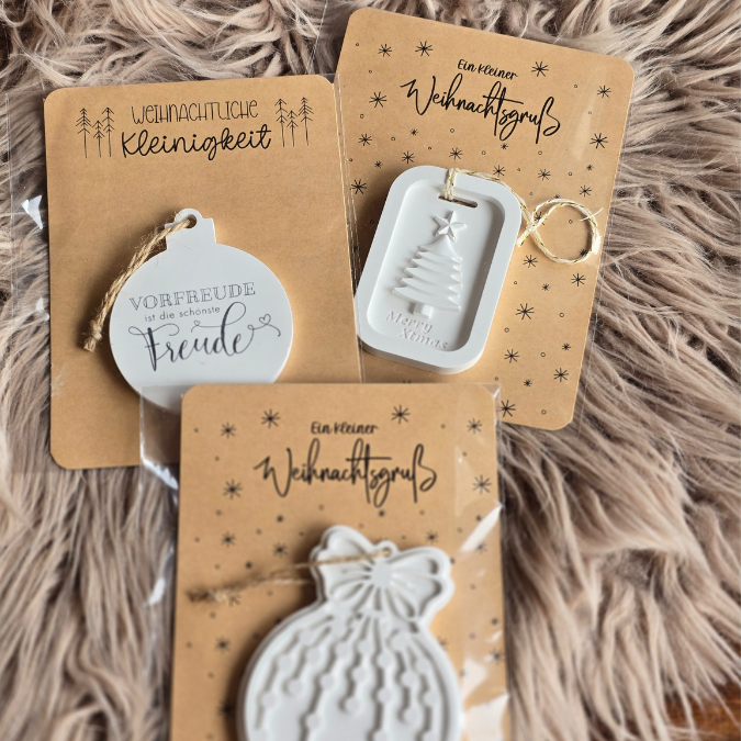 SVG Laser Datei UND Druckdatei in PDF Weihnachten in der Tüte Holzkarten für Gießteile verpackung Postkarten – Bild 23