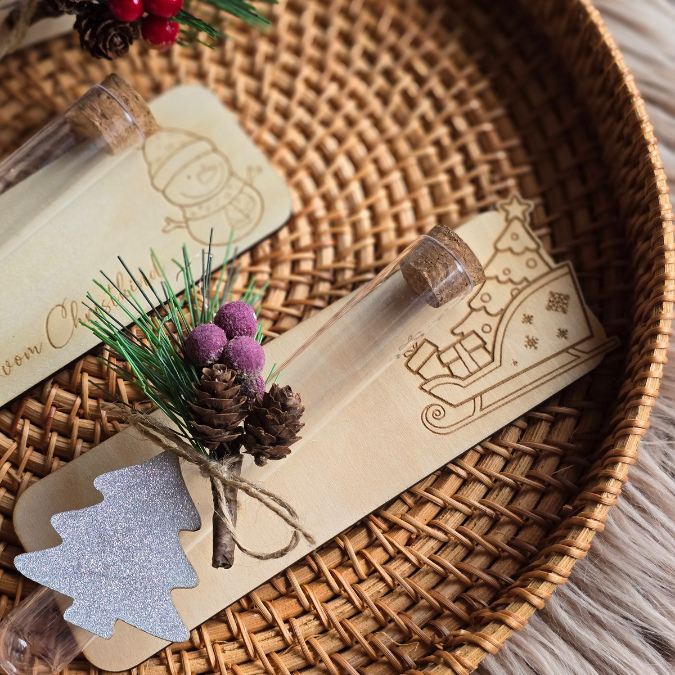 SVG Laser Datei Wunscherfüller Geldgeschenk Weihnachten 8 Designs – Bild 23