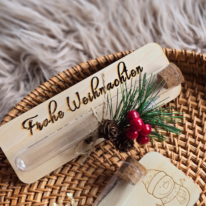 SVG Laser Datei Wunscherfüller Geldgeschenk Weihnachten 8 Designs – Bild 22