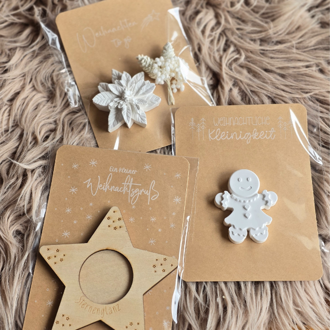 SVG Laser Datei UND Druckdatei in PDF Weihnachten in der Tüte Holzkarten für Gießteile verpackung Postkarten – Bild 16
