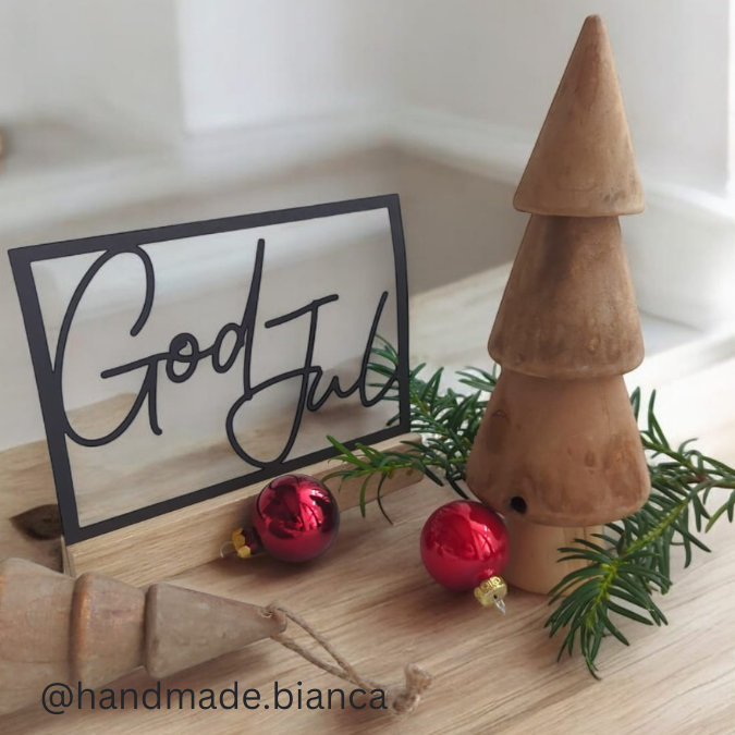 SVG Laser Datei Winter Weihnachten Skandi Scandi Rahmen für Klötzchen Klötzchenrahmen Skandinavian living Scandihome Reh Hej God Jul – Bild 14