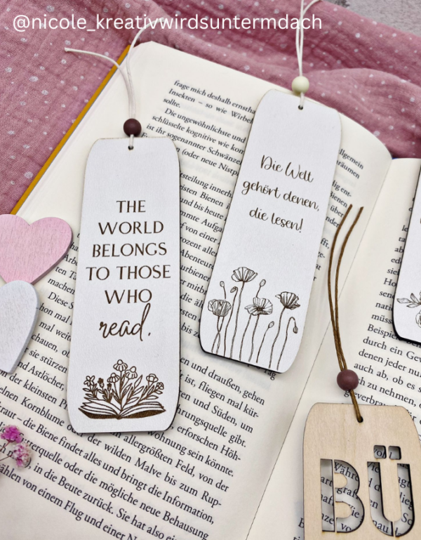 SVG Laser Datei Lesezeichen Bücherliebe Bücher SVG Datei – Bild 10