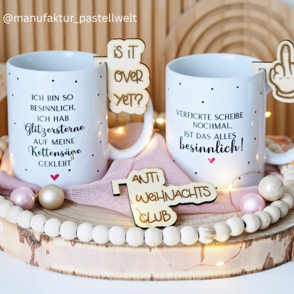 SVG Laser Datei Anti Weihnachten Antiweihnachtsdatei – Bild 2