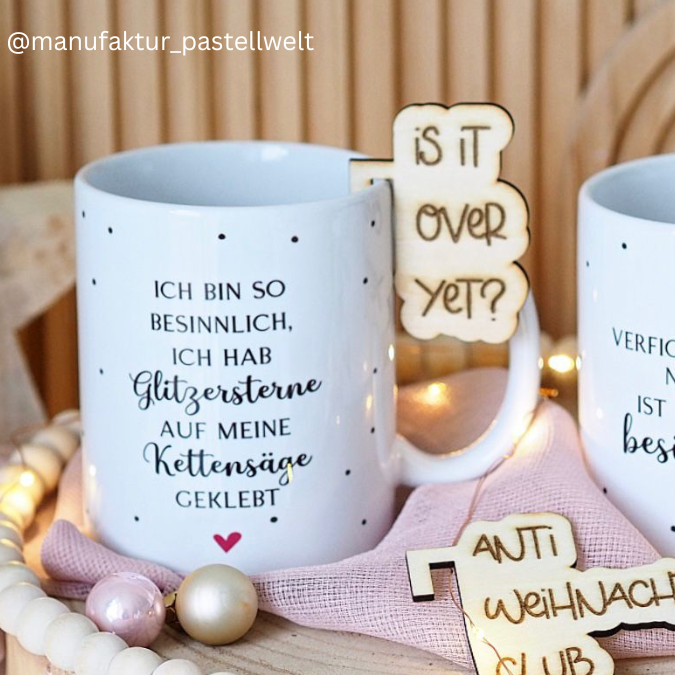 Weihnachten SVG Laser Datei Gravur Anti Weihnachten Antiweihnachtsdatei Laserdatei Plotterdatei Grinch Arschnachten – Bild 4