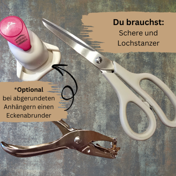 PRINT DRUCKVORLAGE PDF Geschenkanhänger 3 Designs - HERZMENSCH & HERZFREUNDIN & DU BIST TOLL - Printable PDF-Datei zum selber drucken – Bild 2