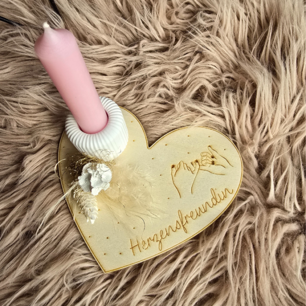 SVG Laser Datei - Geschenkherzen zum Stellen oder hängen für Gießteile Kerzenständer Blumen verschiedene Designs Laserdatei – Bild 32