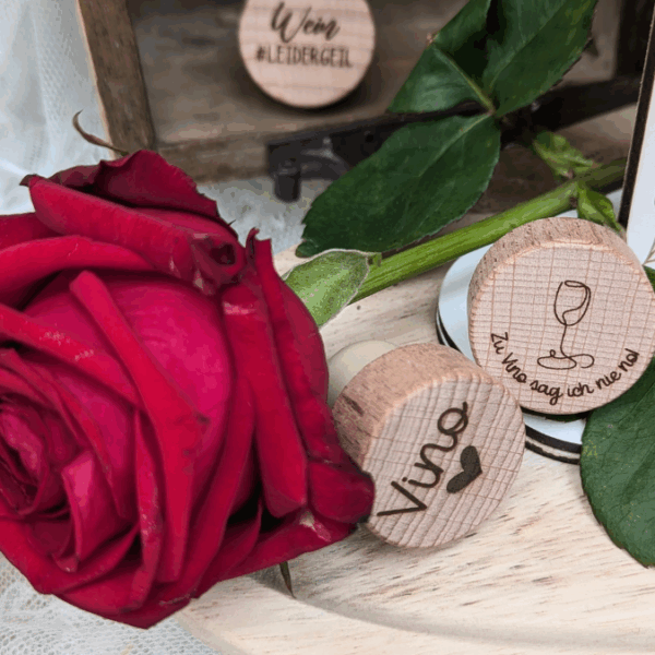 SVG Laser Datei GRAVUREN FÜR WEINKORKEN SVG Datei WEIN – Bild 5