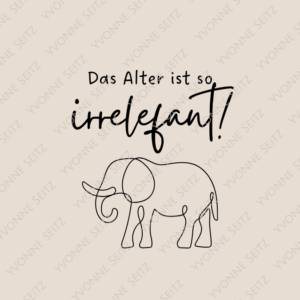 SVG Laser Datei Gravur Geburtstag Irrelefant Alter lustig Humor