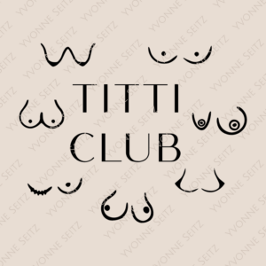 SVG Laser Datei Gravur TITTI CLUB Busenfreundin Beste Freundin Freundinnen