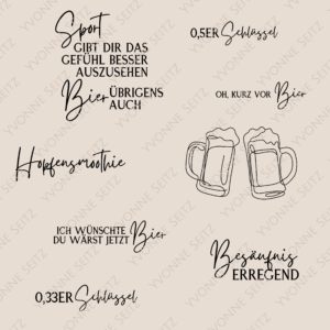SVG Laser Datei GRAVUR BIER SVG Datei
