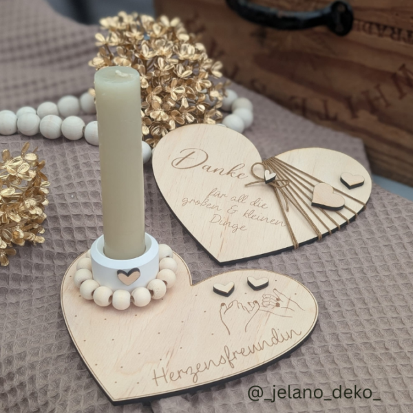 SVG Laser Datei - Geschenkherzen zum Stellen oder hängen für Gießteile Kerzenständer Blumen verschiedene Designs Laserdatei – Bild 34