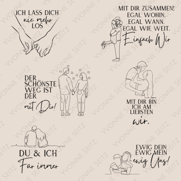SVG Laser Datei GRAVUR LIEBE PAAR PAARE VALENTINSTAG VERLIEBT SVG Datei