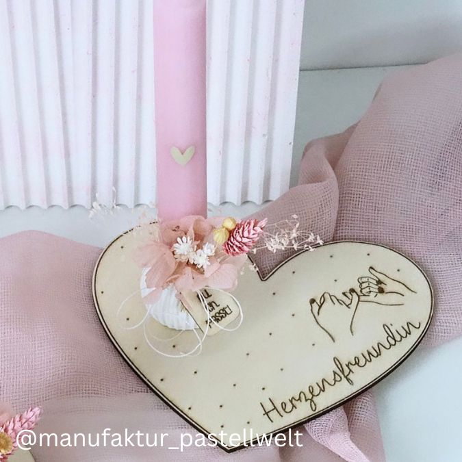 SVG Laser Datei - Geschenkherzen zum Stellen oder hängen für Gießteile Kerzenständer Blumen verschiedene Designs Laserdatei – Bild 5