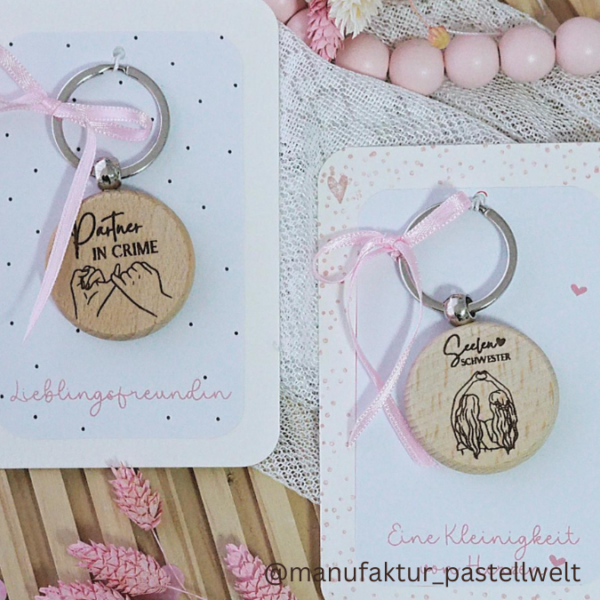 SVG Laser Datei GRAVUR FREUNDINNEN FREUNDSCHAFT BFF SVG Datei – Bild 9
