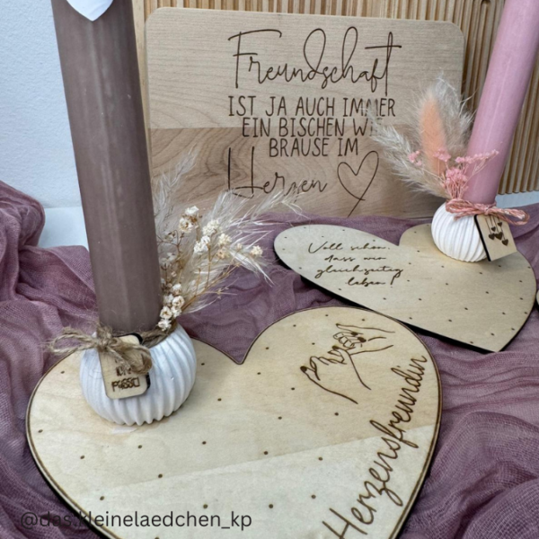 SVG Laser Datei - Geschenkherzen zum Stellen oder hängen für Gießteile Kerzenständer Blumen verschiedene Designs Laserdatei – Bild 26