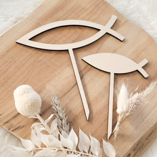 SVG Laser Datei Caketopper Pflanzenstecker zur Firmung Kirche Glaube SVG Datei – Bild 5